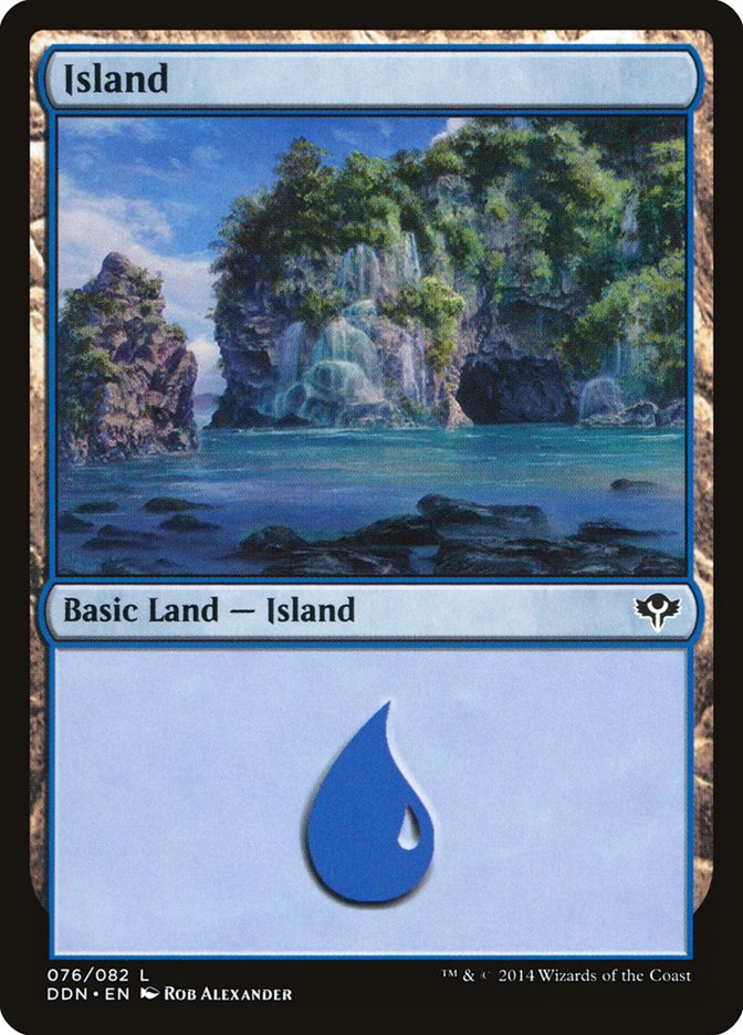 Island (76) [Duel Decks: Speed vs. Cunning] | Dragon's Lair Comics and Fantasy Houston TX