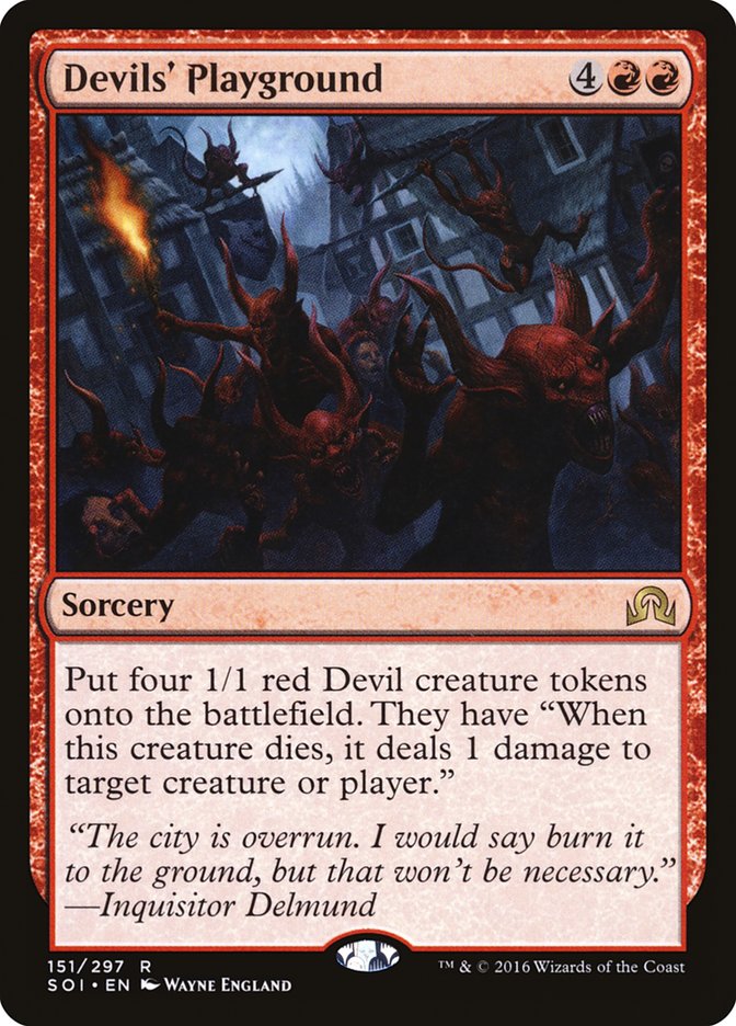 Devils' Playground [Shadows over Innistrad] | Dragon's Lair Comics and Fantasy Houston TX