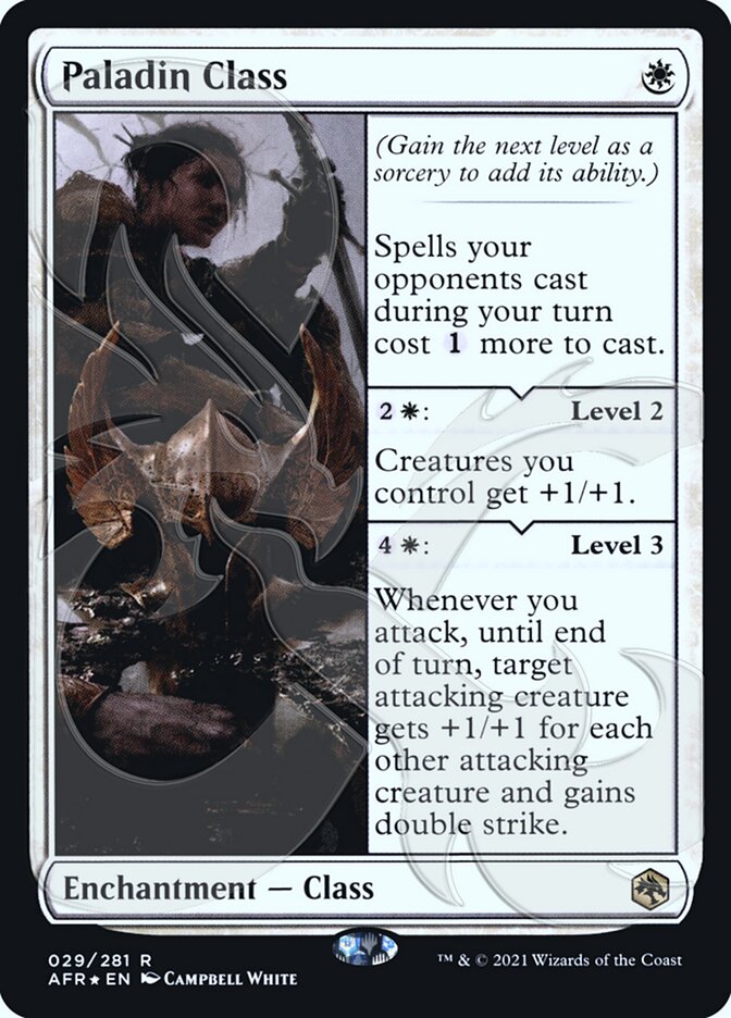 Paladin Class (Ampersand Promo) [Dungeons & Dragons: Adventures in the Forgotten Realms Promos] | Dragon's Lair Comics and Fantasy Houston TX