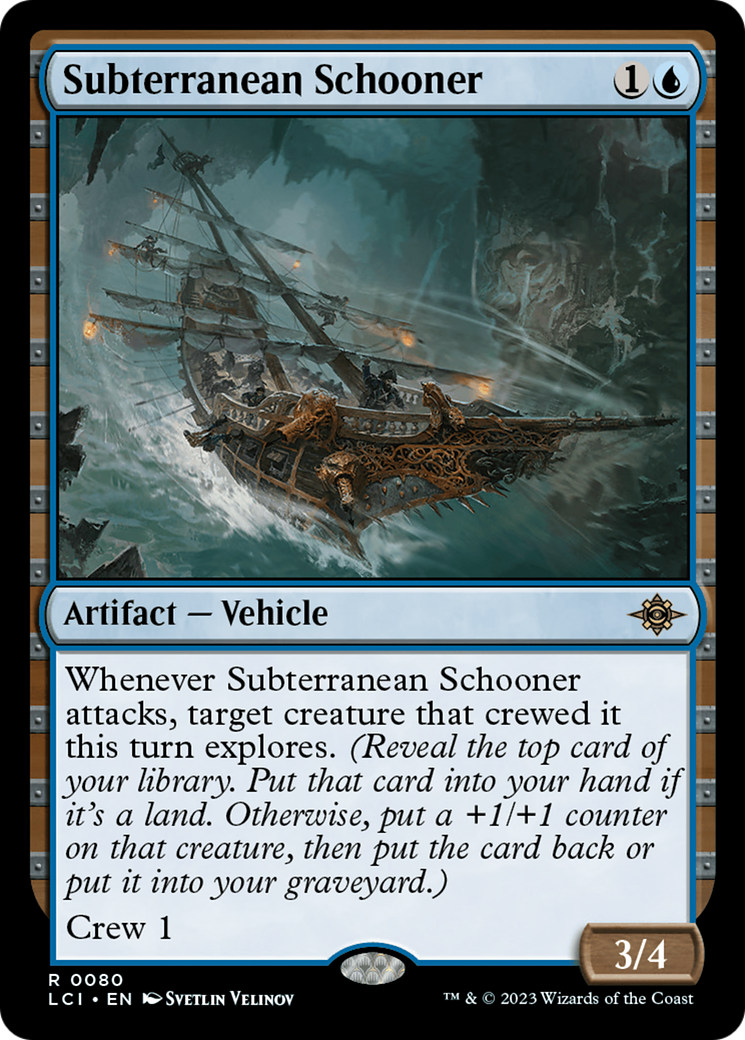 Subterranean Schooner [The Lost Caverns of Ixalan] | Dragon's Lair Comics and Fantasy Houston TX