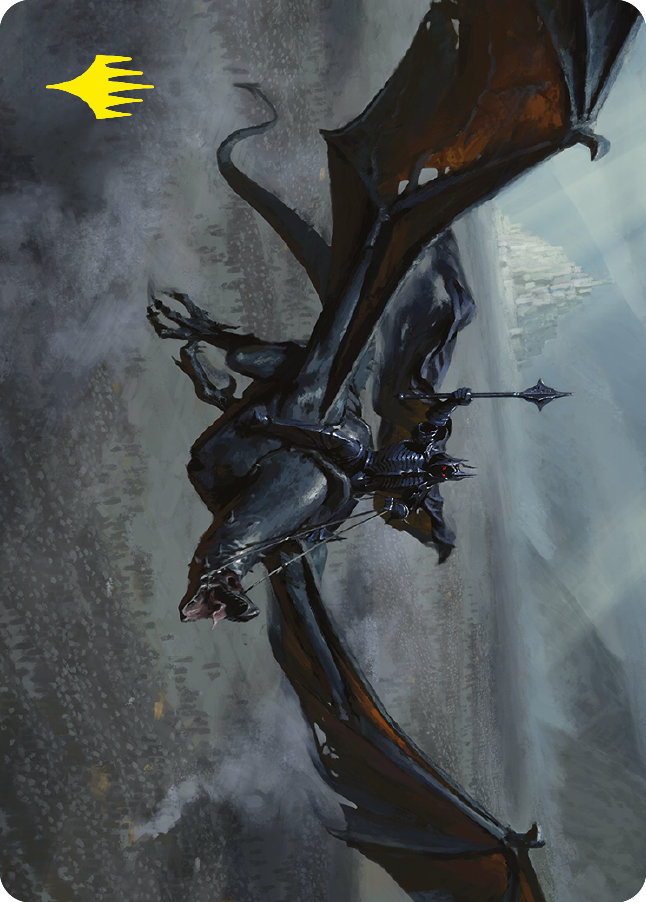 Lord of the Nazgul Art Card (Gold-Stamped Signature) [The Lord of the Rings: Tales of Middle-earth Art Series] | Dragon's Lair Comics and Fantasy Houston TX