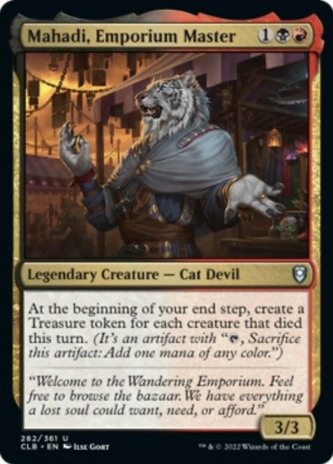 Mahadi, Emporium Master [Commander Legends: Battle for Baldur's Gate] | Dragon's Lair Comics and Fantasy Houston TX
