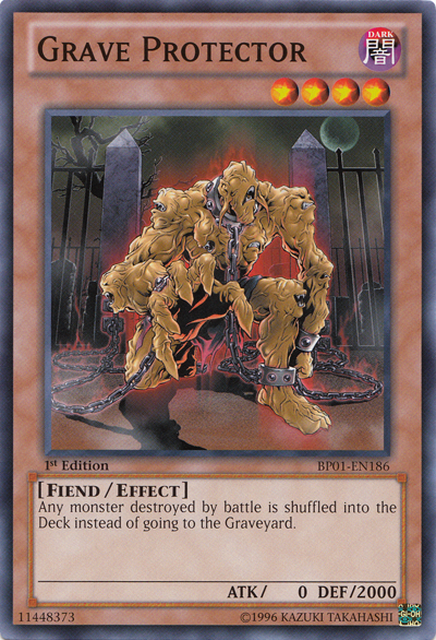 Grave Protector [BP01-EN186] Common | Dragon's Lair Comics and Fantasy Houston TX