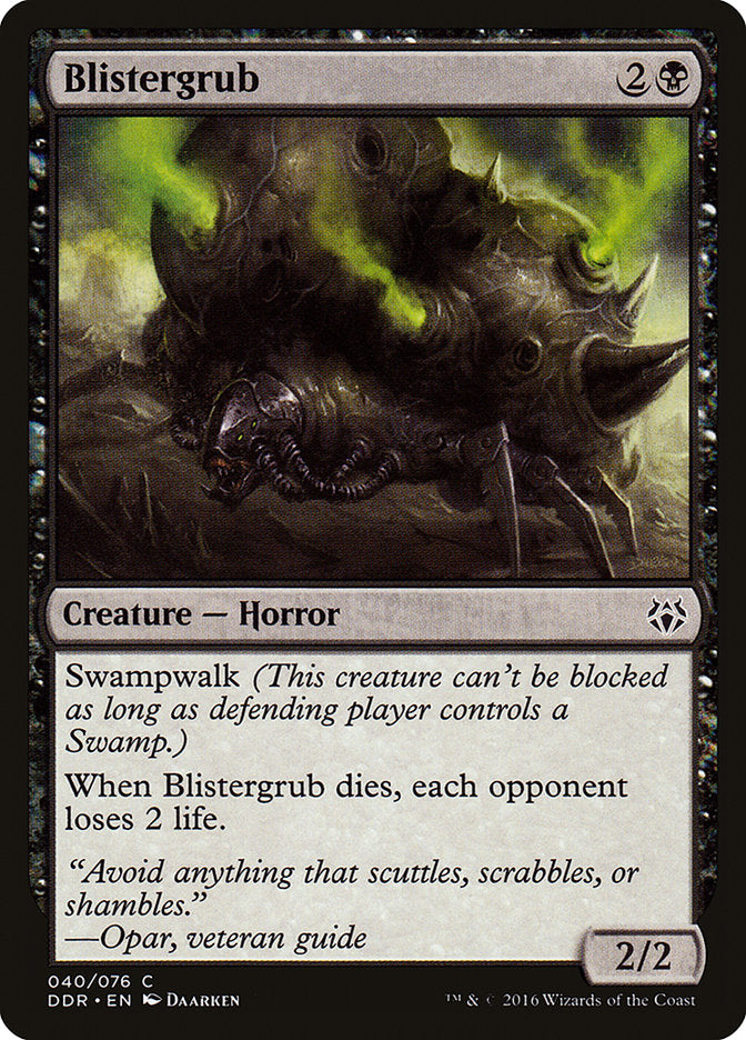 Blistergrub [Duel Decks: Nissa vs. Ob Nixilis] | Dragon's Lair Comics and Fantasy Houston TX