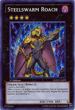 Steelswarm Roach [GENF-EN099] Secret Rare | Dragon's Lair Comics and Fantasy Houston TX