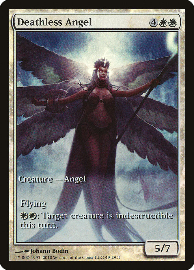 Deathless Angel (Game Day) (Extended Art) [Rise of the Eldrazi Promos] | Dragon's Lair Comics and Fantasy Houston TX
