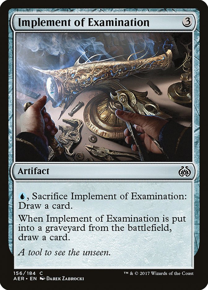 Implement of Examination [Aether Revolt] | Dragon's Lair Comics and Fantasy Houston TX