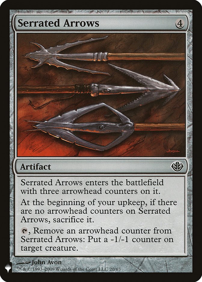 Serrated Arrows [Mystery Booster] | Dragon's Lair Comics and Fantasy Houston TX