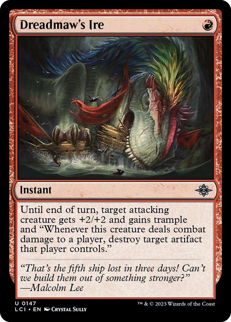 Dreadmaw's Ire [The Lost Caverns of Ixalan] | Dragon's Lair Comics and Fantasy Houston TX
