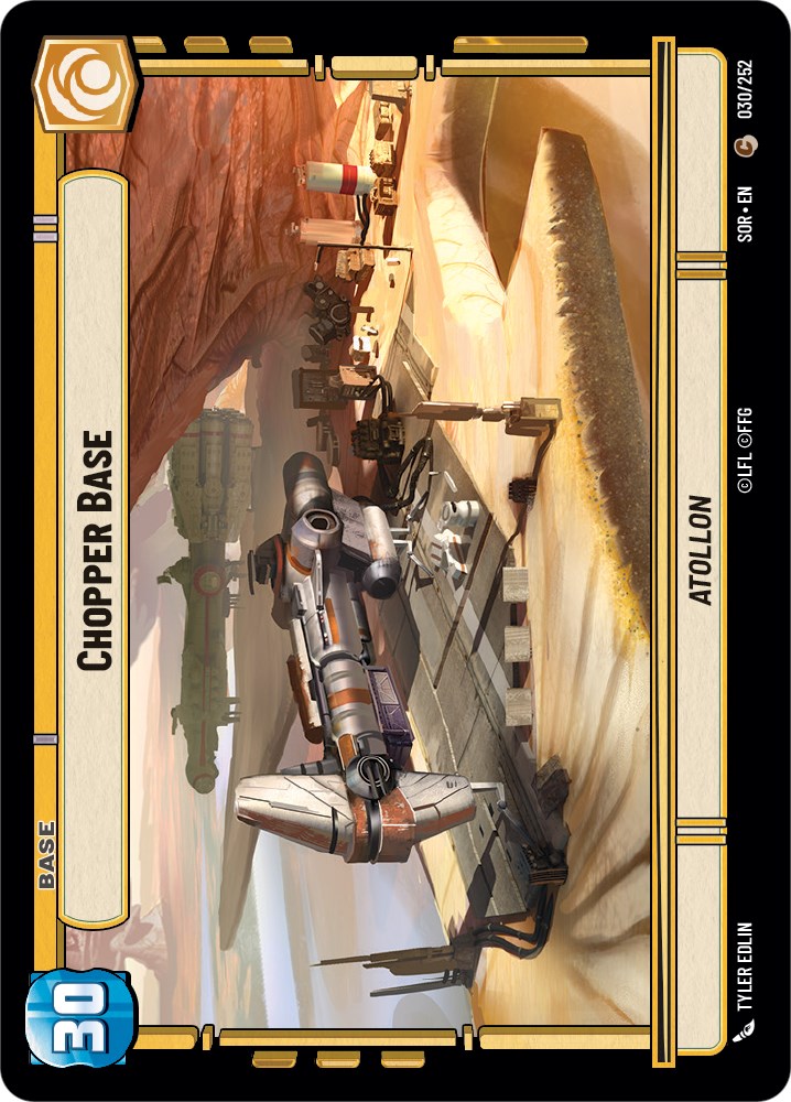 Chopper Base (030/252) [Spark of Rebellion] | Odin's Place