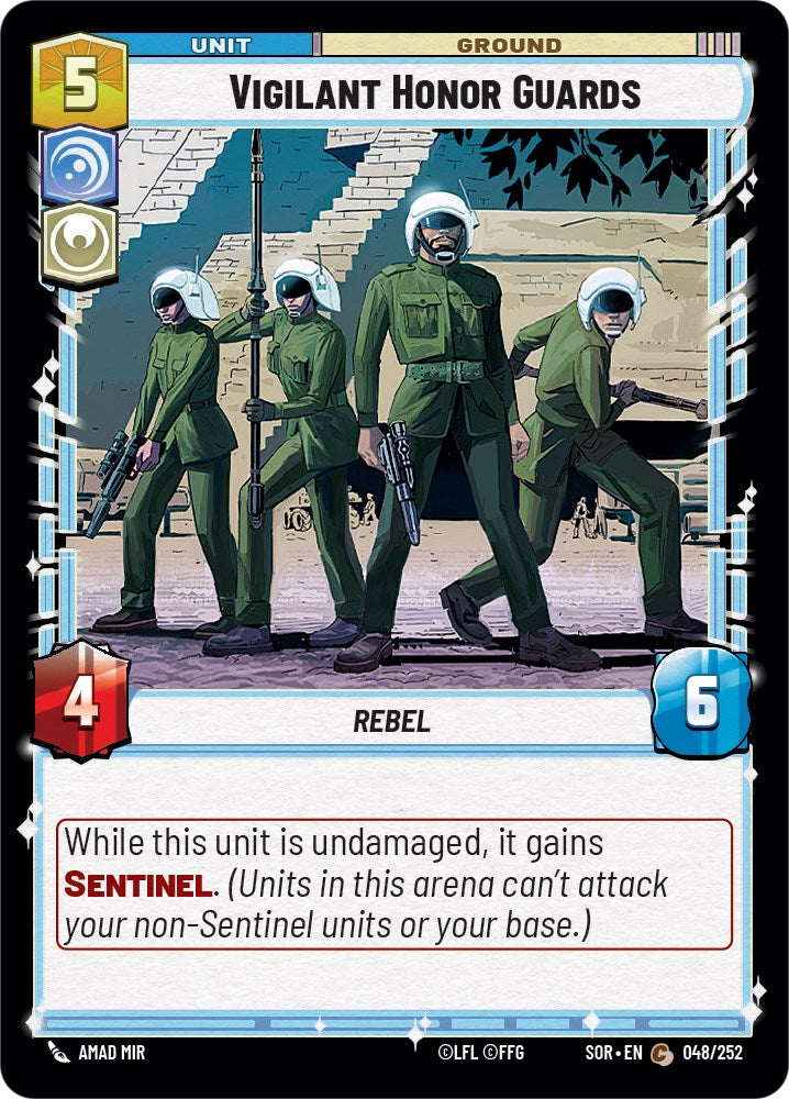Vigilant Honor Guards (048/252) [Spark of Rebellion] | Odin's Place