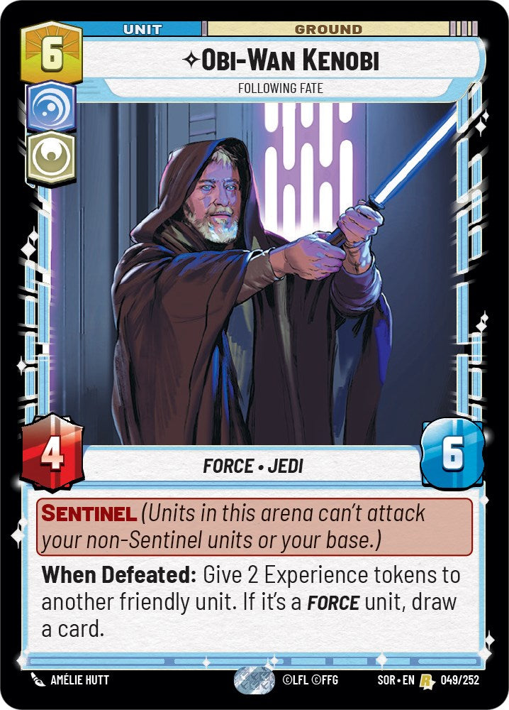 Obi-Wan Kenobi - Following Fate (049/252) [Spark of Rebellion] | Odin's Place