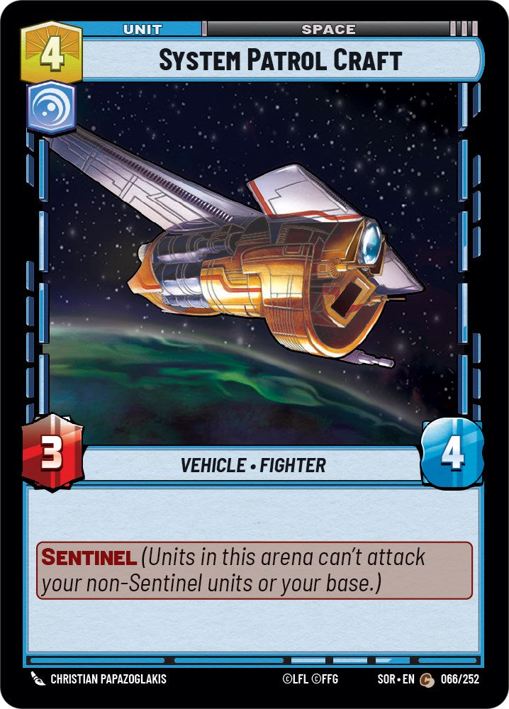 System Patrol Craft (066/252) [Spark of Rebellion] | Odin's Place