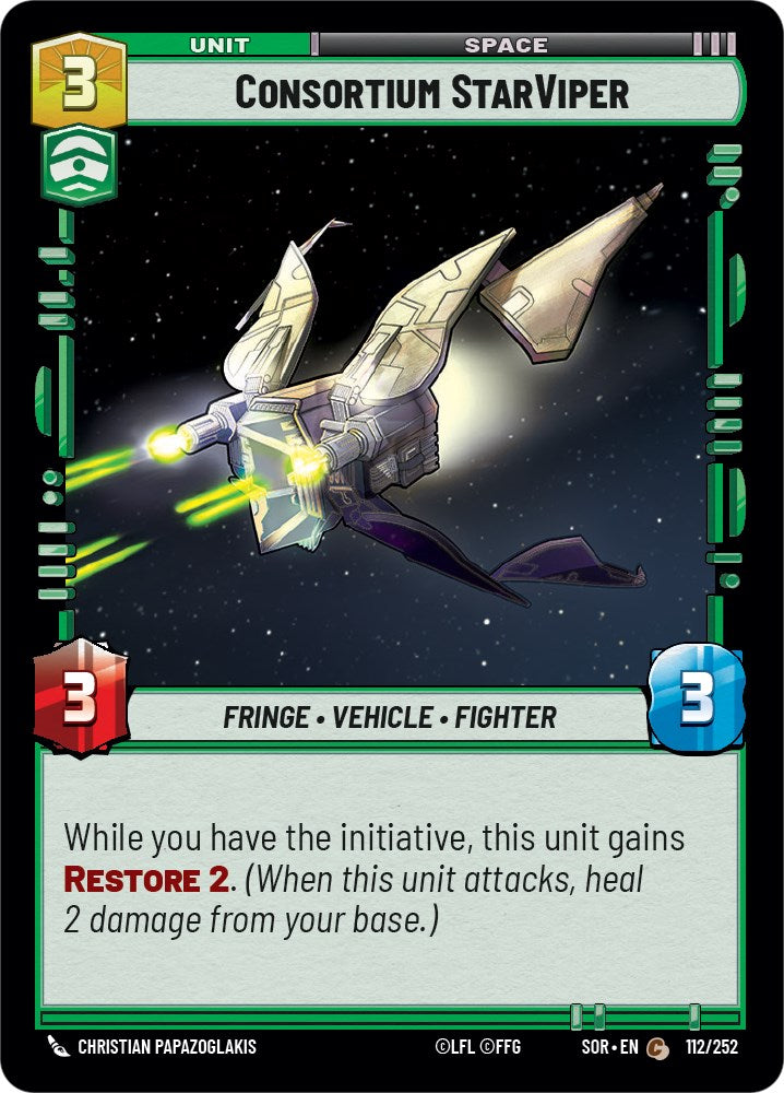 Consortium StarViper (112/252) [Spark of Rebellion] | Odin's Place