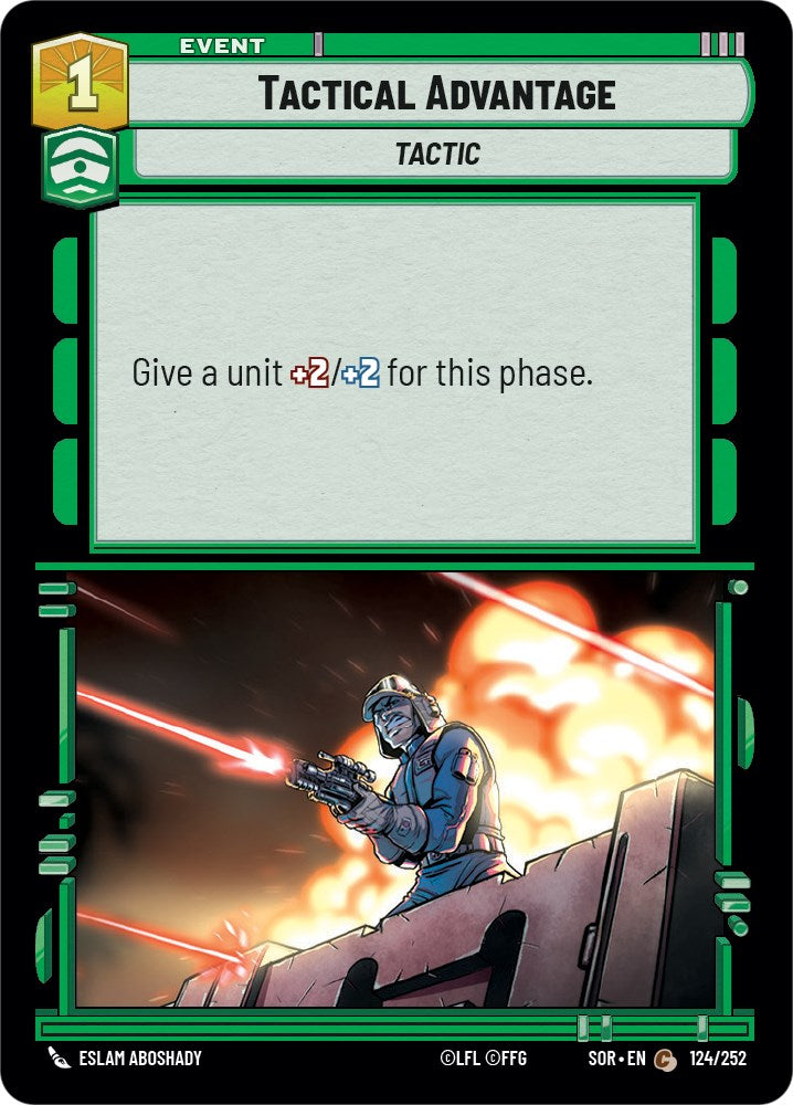 Tactical Advantage (124/252) [Spark of Rebellion] | Odin's Place