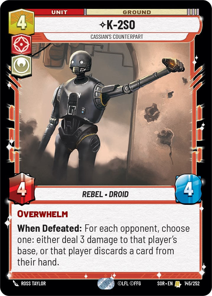 K-2SO - Cassian's Counterpart (145/252) [Spark of Rebellion] | Odin's Place