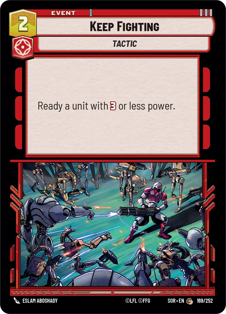Keep Fighting (169/252) [Spark of Rebellion] | Odin's Place
