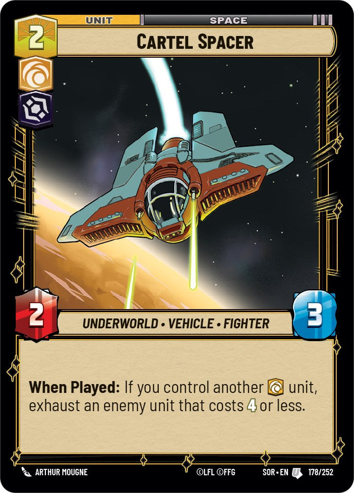 Cartel Spacer (178/252) [Spark of Rebellion] | Odin's Place