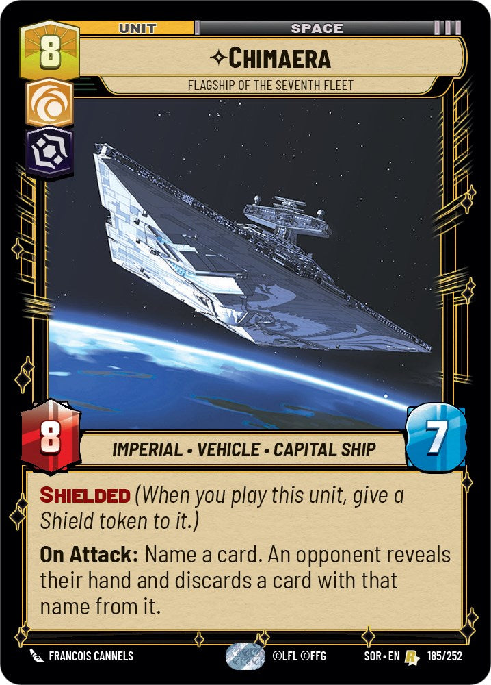 Chimaera - Flagship of the Seventh Fleet (185/252) [Spark of Rebellion] | Odin's Place