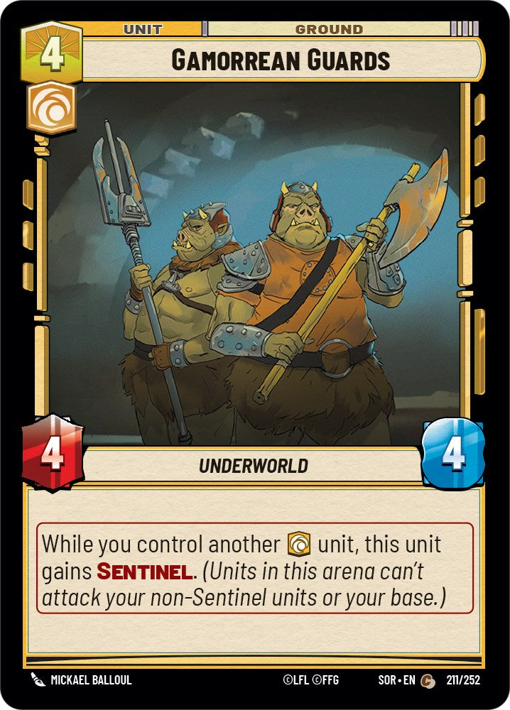 Gamorrean Guards (211/252) [Spark of Rebellion] | Odin's Place