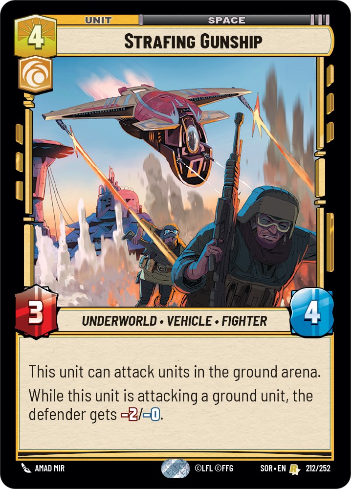 Strafing Gunship (212/252) [Spark of Rebellion] | Odin's Place