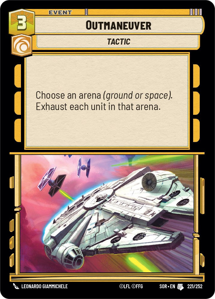 Outmaneuver (221/252) [Spark of Rebellion] | Odin's Place