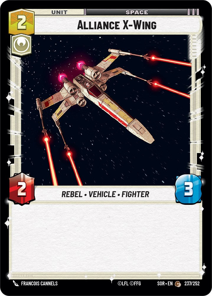 Alliance X-Wing (237/252) [Spark of Rebellion] | Dragon's Lair Comics and Fantasy Houston TX
