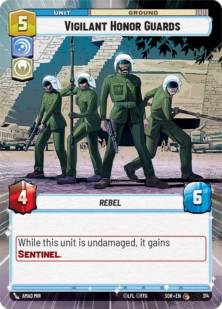 Vigilant Honor Guards (Hyperspace) (314) [Spark of Rebellion] | Odin's Place