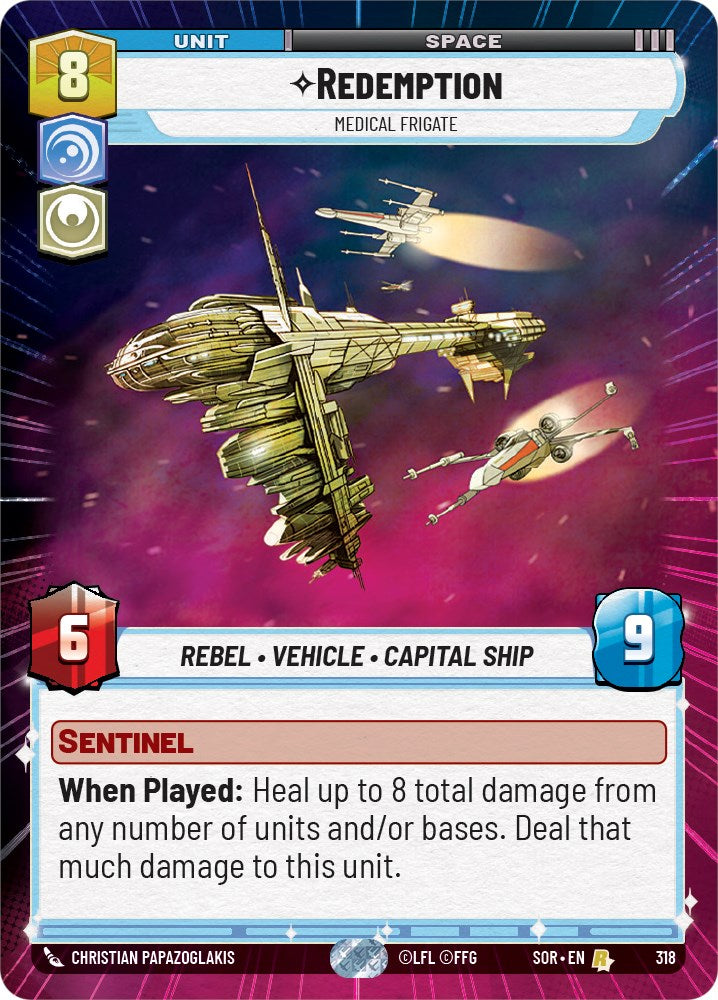 Redemption - Medical Frigate (Hyperspace) (318) [Spark of Rebellion] | Odin's Place