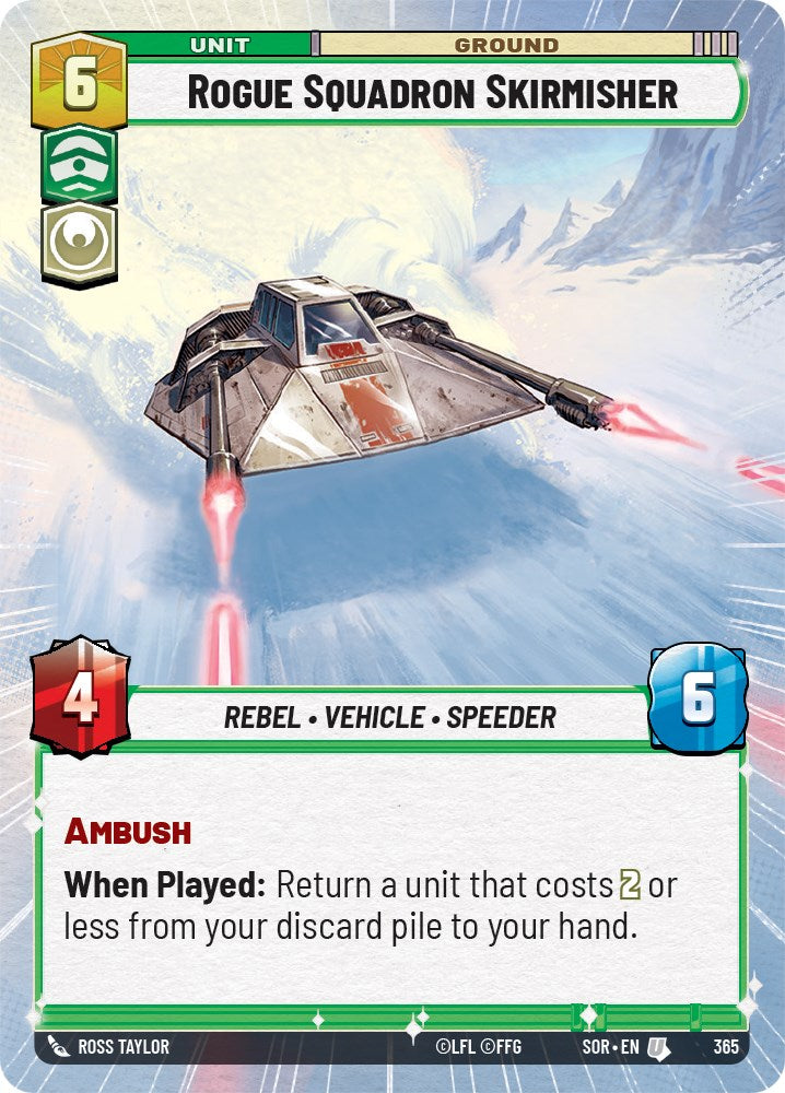 Rogue Squadron Skirmisher (Hyperspace) (365) [Spark of Rebellion] | Odin's Place