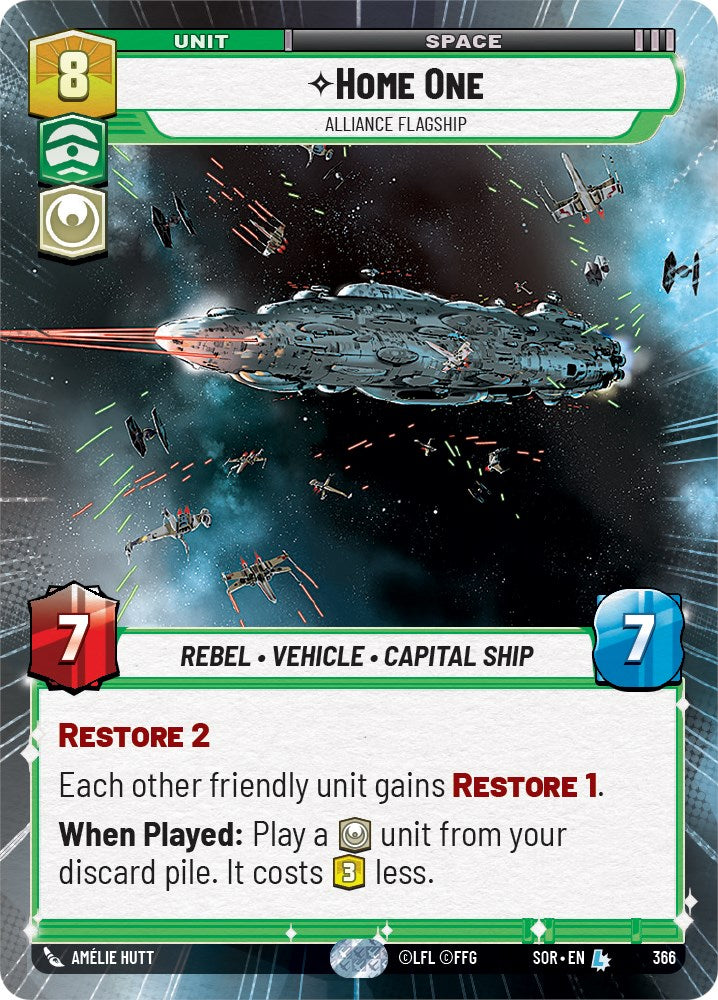 Home One - Alliance Flagship (Hyperspace) (366) [Spark of Rebellion] | Odin's Place