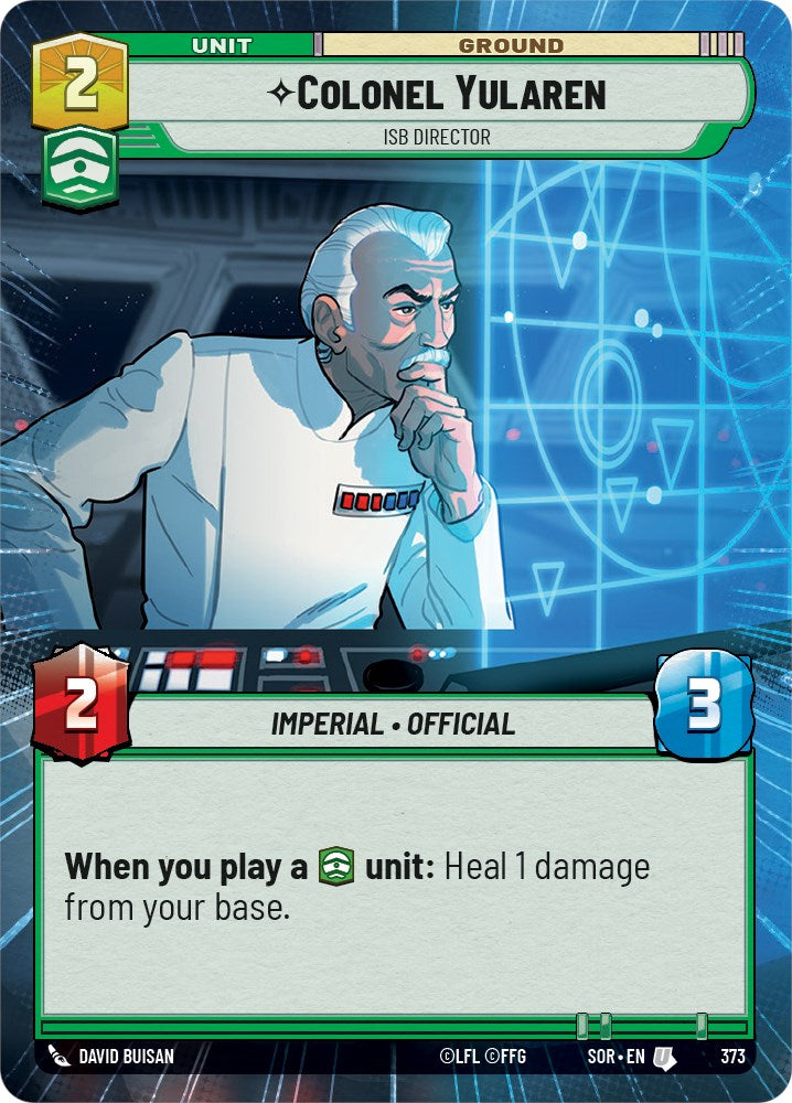 Colonel Yularen - ISB Director (Hyperspace) (373) [Spark of Rebellion] | Odin's Place