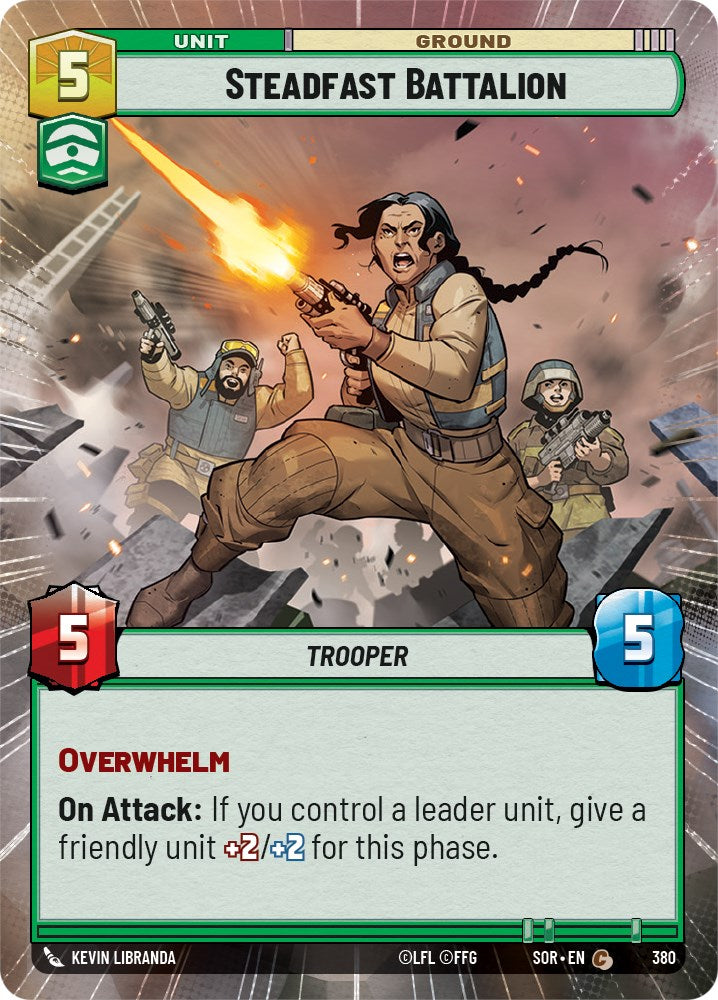 Steadfast Battalion (Hyperspace) (380) [Spark of Rebellion] | Odin's Place