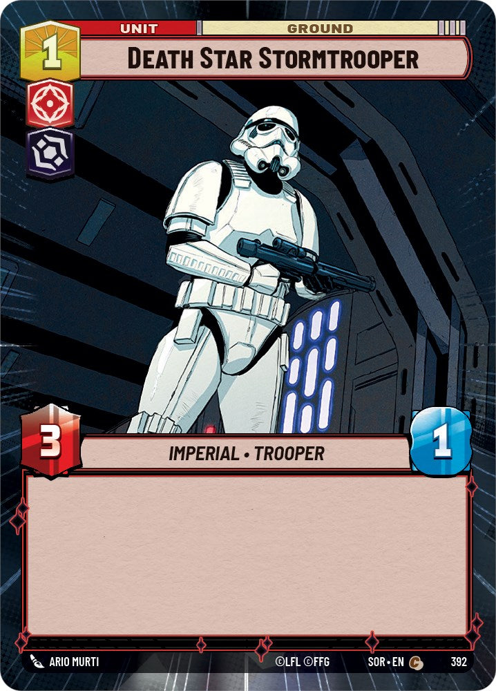 Death Star Stormtrooper (Hyperspace) (392) [Spark of Rebellion] | Odin's Place