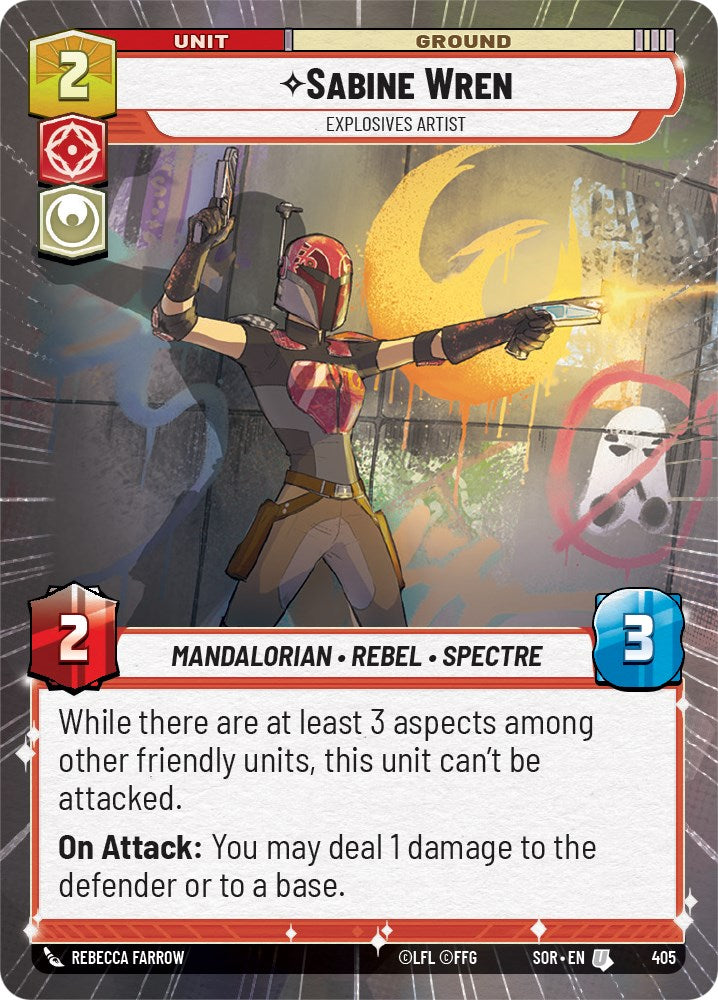 Sabine Wren - Explosives Artist (Hyperspace) (405) [Spark of Rebellion] | Odin's Place