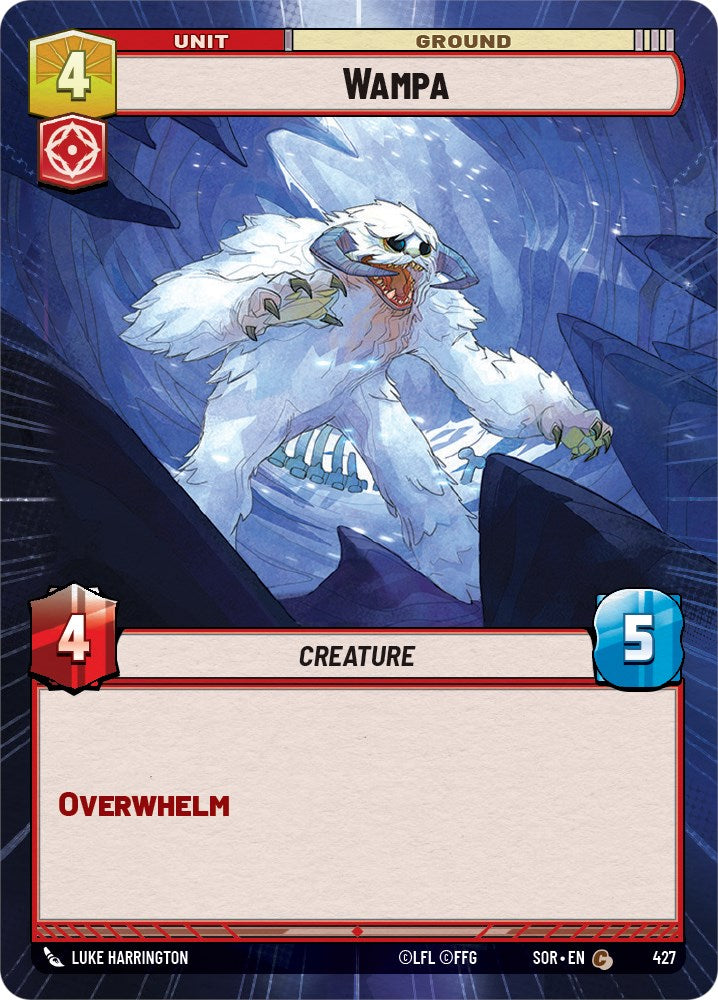 Wampa (Hyperspace) (427) [Spark of Rebellion] | Odin's Place