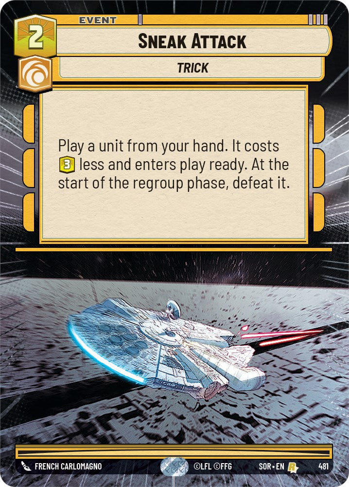 Sneak Attack (Hyperspace) (481) [Spark of Rebellion] | Odin's Place