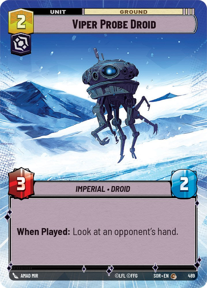 Viper Probe Droid (Hyperspace) (489) [Spark of Rebellion] | Odin's Place