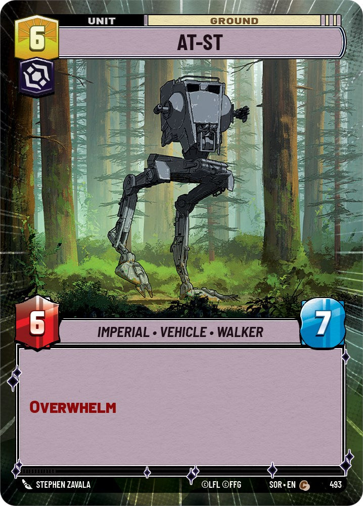 AT-ST (Hyperspace) (493) [Spark of Rebellion] | Dragon's Lair Comics and Fantasy Houston TX