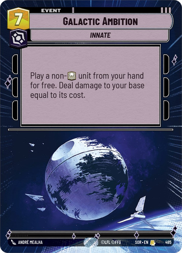 Galactic Ambition (Hyperspace) (495) [Spark of Rebellion] | Odin's Place