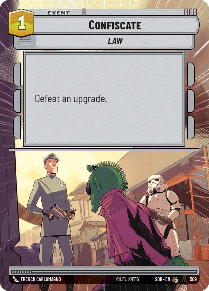Confiscate (Hyperspace) (509) [Spark of Rebellion] | Odin's Place