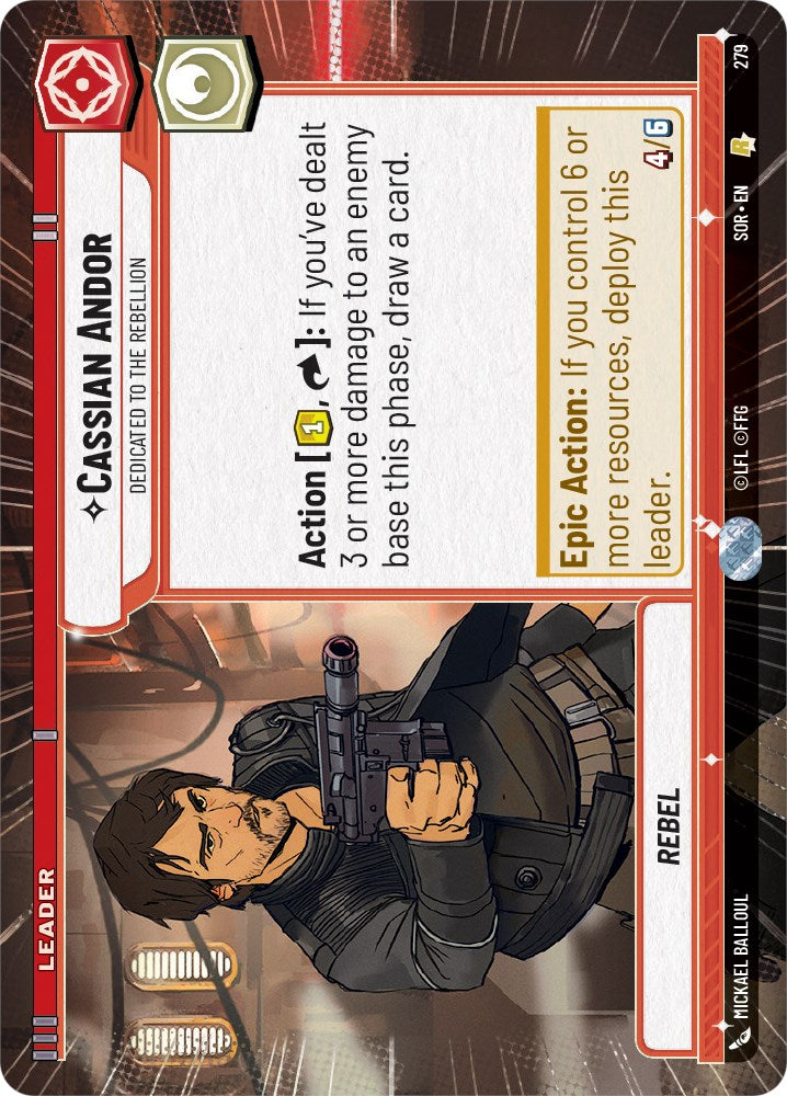 Cassian Andor - Dedicated to the Rebellion (Hyperspace) (279) [Spark of Rebellion] | Odin's Place