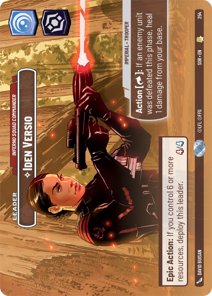 Iden Versio - Inferno Squad Commander (Showcase) (254) [Spark of Rebellion] | Odin's Place