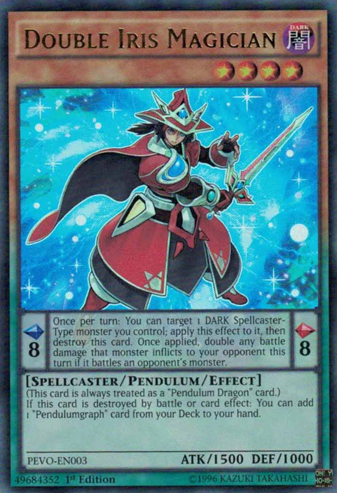 Double Iris Magician [PEVO-EN003] Ultra Rare | Dragon's Lair Comics and Fantasy Houston TX