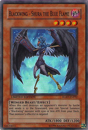 Blackwing - Shura the Blue Flame [RGBT-ENPP2] Super Rare | Dragon's Lair Comics and Fantasy Houston TX