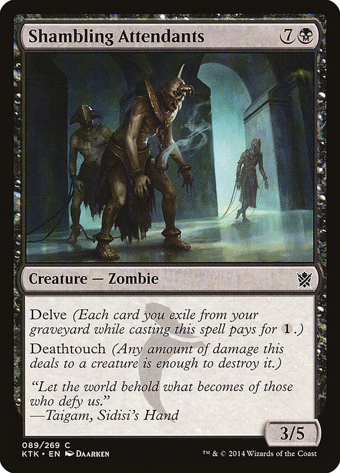 Shambling Attendants [Khans of Tarkir] | Dragon's Lair Comics and Fantasy Houston TX