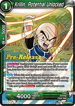Krillin, Potential Unlocked (BT10-070) [Rise of the Unison Warrior Prerelease Promos] | Dragon's Lair Comics and Fantasy Houston TX