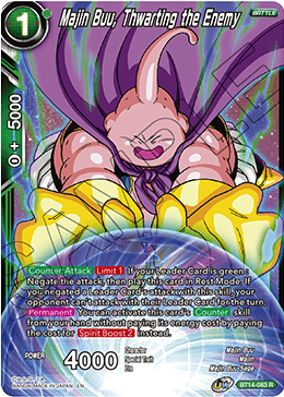 Majin Buu, Thwarting the Enemy (BT14-083) [Cross Spirits] | Dragon's Lair Comics and Fantasy Houston TX