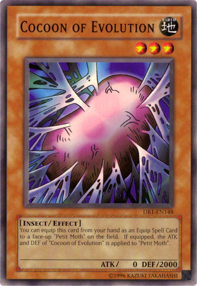 Cocoon of Evolution [DB1-EN148] Common | Dragon's Lair Comics and Fantasy Houston TX