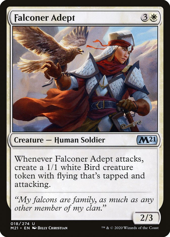 Falconer Adept [Core Set 2021] | Dragon's Lair Comics and Fantasy Houston TX